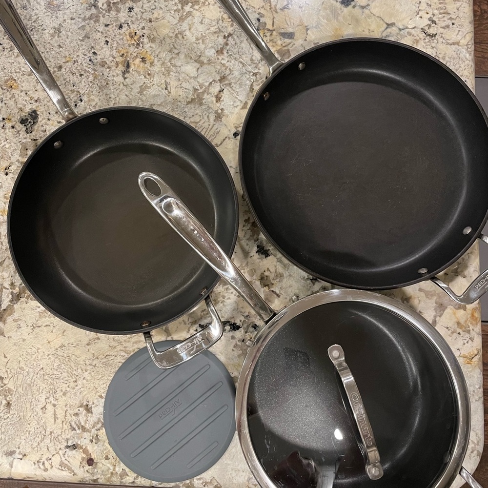 All Clad Non-stick Cooking Set